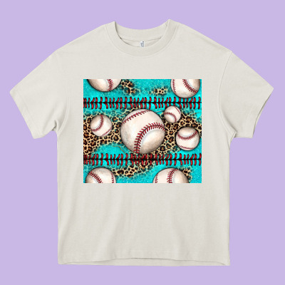 Baseball Heavy Core Tee Designed By Jahusdesignshop