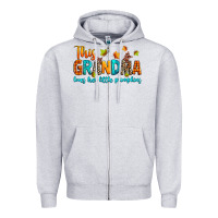 Heather Grey customized this grandma loves her little pumpkins Zipper Hoodie - texasbilliewilder