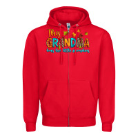 Red customized this grandma loves her little pumpkins Zipper Hoodie - texasbilliewilder