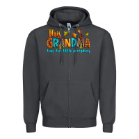 Smoke customized this grandma loves her little pumpkins Zipper Hoodie - texasbilliewilder