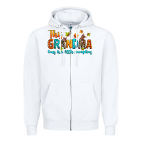White customized this grandma loves her little pumpkins Zipper Hoodie - texasbilliewilder