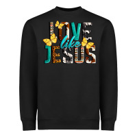Black Love Like Jesus Heavyweight Sweatshirt - LillyAllenDesigns