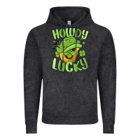 Howdy Go Lucky St Patrics Day Vintage Hoodie | Teevron