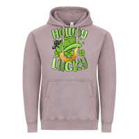 Vintage Zinc howdy go lucky st patrics day Vintage Hoodie - MaliasSmallBusiness