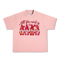 Salmon all you need is love Urban Heavy Tee - NancyCooperArtShop