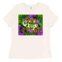 Bone trick or treat mouse pad Ladies Tee - BundleAndBundleShop