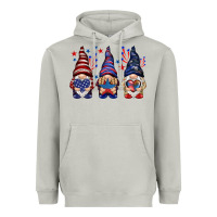 Moon Dust 4th Of July gnomies with stars Heavyweight Hoodie - HowdyJamesFarm