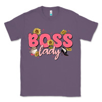 Lavender boss lady Classic Tee - MaliasSmallBusiness