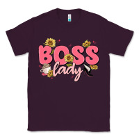 Plum boss lady Classic Tee - MaliasSmallBusiness