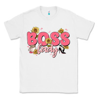 White boss lady Classic Tee - MaliasSmallBusiness