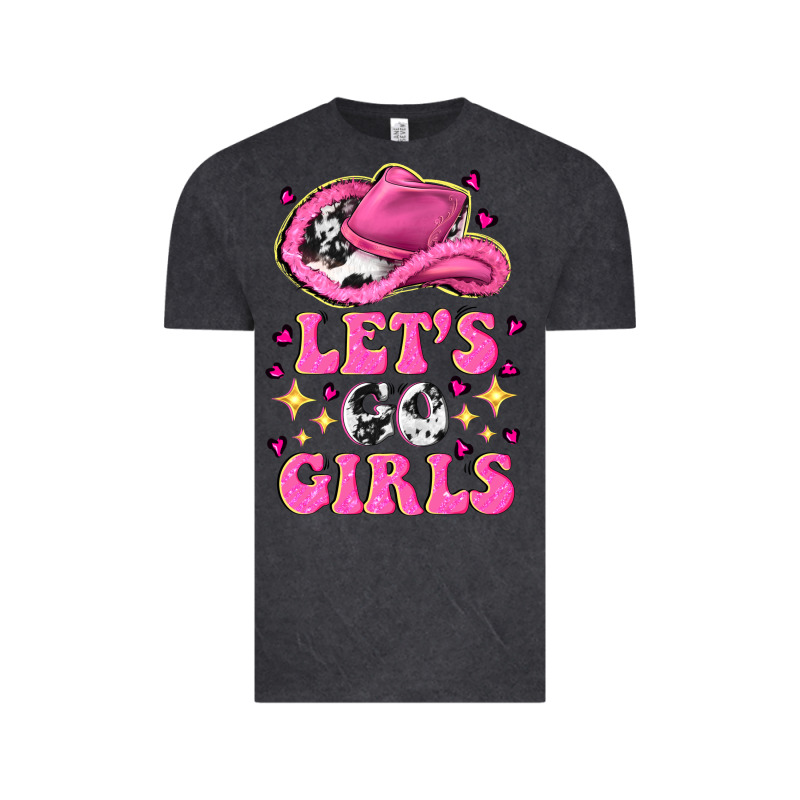 Lets Go Girls Vintage Tee by NancyCooperArtShop | Teevron