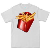 Dove Grey french fries Premium Tee - AdoDesignShop