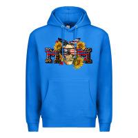 True Royal american mom skull Premium Hoodie - CowGirlArtShop