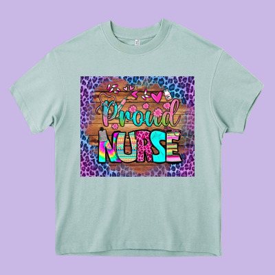 Proud Nurse Tumbler Heavy Core Tee Designed By Bundleandbundleshop