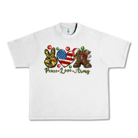 Lunar Rock peace love army christmas Urban Heavy Tee - NancyCooperArtShop