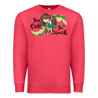 St. Patrick' Too Cute To Pinch Premium Sweatshirt | Teevron