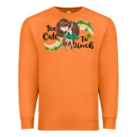 Carrot St. Patrick' Too cute to pinch Premium Sweatshirt - CowGirlArtShop