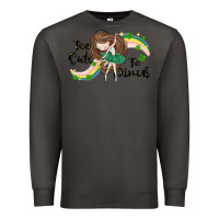 Smoke St. Patrick' Too cute to pinch Premium Sweatshirt - CowGirlArtShop