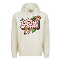 Oatmeal Heather first grade Premium Hoodie - JahusDesignShop