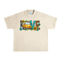 Sandshell school bus love Urban Heavy Tee - NancyCooperArtShop