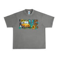 Tornado school bus love Urban Heavy Tee - NancyCooperArtShop