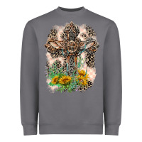 Storm Western with Crosses Heavyweight Sweatshirt - LillyAllenDesigns