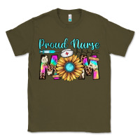 Army Green proud nurse mom Classic Tee - JahusDesignShop
