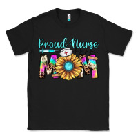 Black proud nurse mom Classic Tee - JahusDesignShop