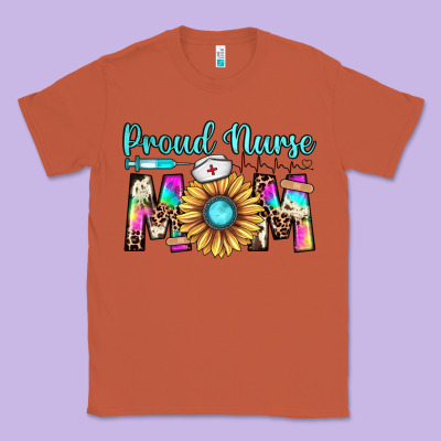 Proud Nurse Mom Classic Tee Designed By Jahusdesignshop