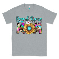 Heather Grey proud nurse mom Classic Tee - JahusDesignShop
