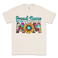 Natural proud nurse mom Classic Tee - JahusDesignShop