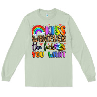 Matcha kiss whoever the fuck you want Long Sleeve Tee - LillyAllenDesigns