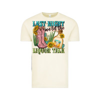 Vintage Arctic last night we let the liquar talk Vintage Tee - NancyCooperArtShop