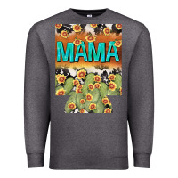 Charcoal Heather Western Mama can cooler Mother's Day Premium Sweatshirt - HowdyJamesFarm