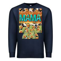 Navy Western Mama can cooler Mother's Day Premium Sweatshirt - HowdyJamesFarm