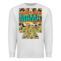 Oatmeal Heather Western Mama can cooler Mother's Day Premium Sweatshirt - HowdyJamesFarm