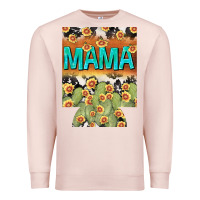 Pale Pink Western Mama can cooler Mother's Day Premium Sweatshirt - HowdyJamesFarm