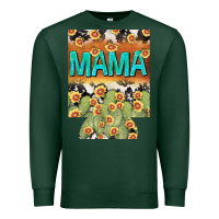 Sports Green Western Mama can cooler Mother's Day Premium Sweatshirt - HowdyJamesFarm