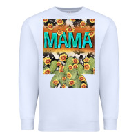 White Western Mama can cooler Mother's Day Premium Sweatshirt - HowdyJamesFarm