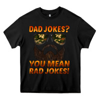 Black dad jokes you mean rad jokes Heavy Core Tee - Artiststas