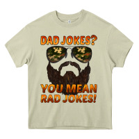 Dad Jokes You Mean Rad Jokes Heavy Core Tee | Teevron