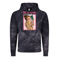 Cloud Black self love is the best love Vintage Hoodie - MaliasSmallBusiness