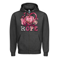 Charcoal Heather harvesting hope Zipper Hoodie - texasbilliewilder