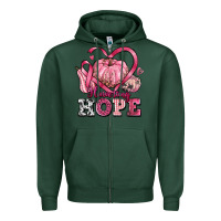 Sports Green harvesting hope Zipper Hoodie - texasbilliewilder