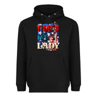 Black Thats my lady 4th of july Heavyweight Hoodie - CowGirlArtShop