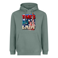 Sage Thats my lady 4th of july Heavyweight Hoodie - CowGirlArtShop
