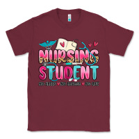 Burgundy nursing student no sleep no money no life Classic Tee - MaliasSmallBusiness