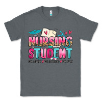 Charcoal Heather nursing student no sleep no money no life Classic Tee - MaliasSmallBusiness