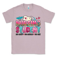 Lilac nursing student no sleep no money no life Classic Tee - MaliasSmallBusiness