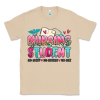 Mushroom nursing student no sleep no money no life Classic Tee - MaliasSmallBusiness